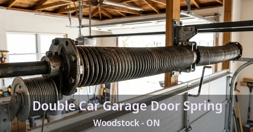 Double Car Garage Door Spring Woodstock - ON