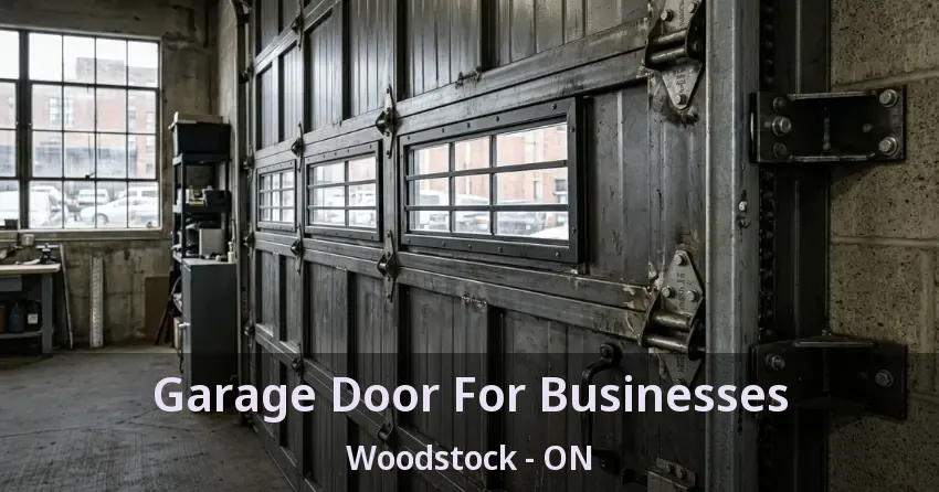 Garage Door For Businesses Woodstock - ON