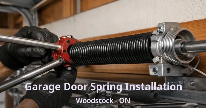 Garage Door Spring Installation Woodstock - ON