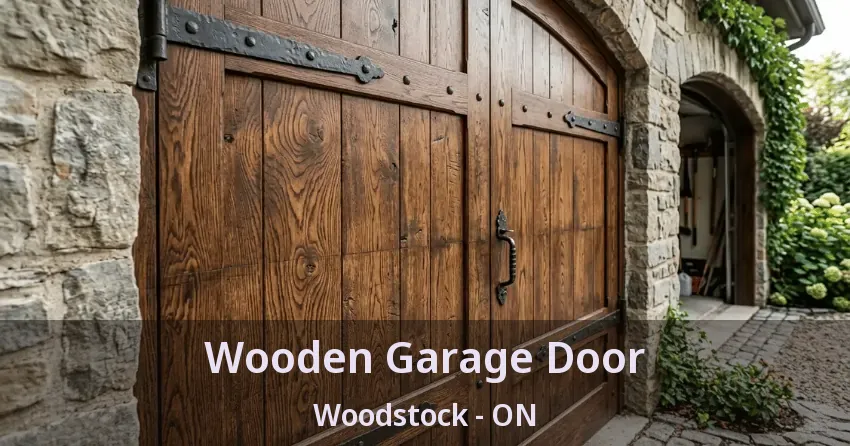 Wooden Garage Door Woodstock - ON